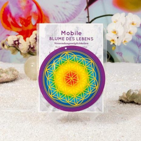 Mobile Blume des Lebens d210mm inkl. Satinband Mobile Blume des Lebens d210mm inkl. Satinband