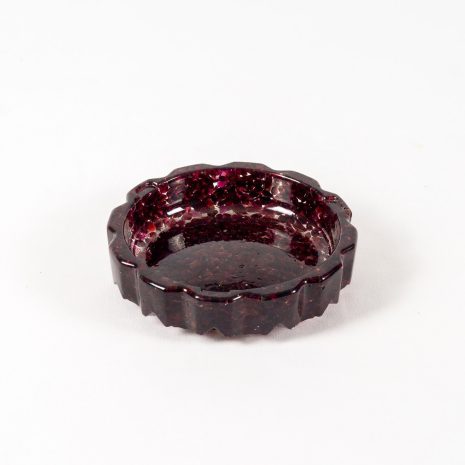 edelstein schale ascher d11,5 granat edelstein schale ascher d11,5 granat