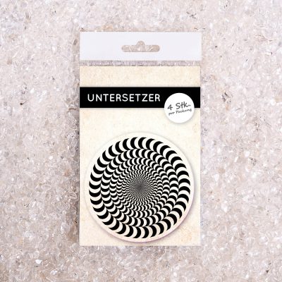 Untersetzer Set Visual Kreise d95mm 4Stück / Packung