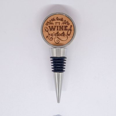 Flaschenverschluss Wine o'clock Nuss