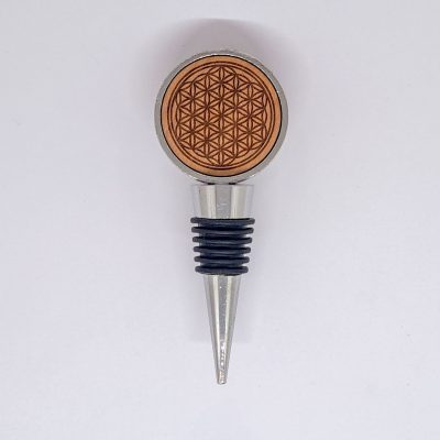 Flaschenverschluss Blume des Lebens Nuss