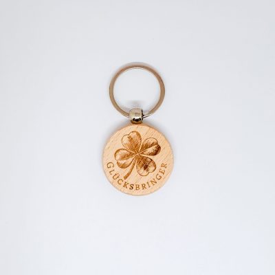 Schlüsselanhänger Buche "Glücksbringer"