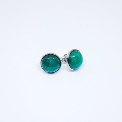 Ohrstecker Edelstein Cabochon Aventurin